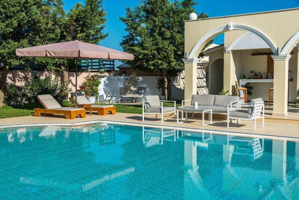 Casa Di Voz Shared Villa Studios By "Elite" Gaitani Bagian luar foto